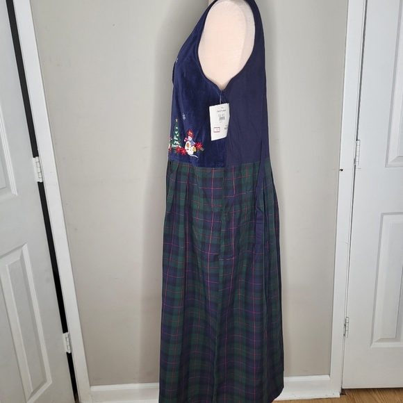 Vintage Casey & Max NWT New Long Winter Christmas Jumper Size Large - Picture 6 of 9